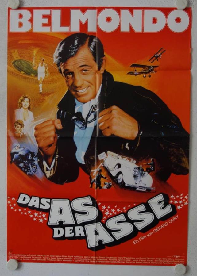 Das As der Asse originales deutsches Filmplakat